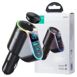 joyroom-ladowarka-4w1-usb-a-qc3-0-2xusb-c-pd-150w-do-telefonow-do-samochodu