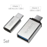 przejsciowka-usb-c-do-usb-a-micro-usb-zestaw-adapterow-logilink-kod-producenta-au0040