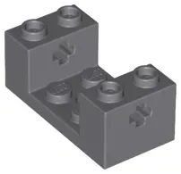 lego-67446-ciemno-szary-technic-klocek-2x4x1-1-3-z-otworami-na-os-i-20szt