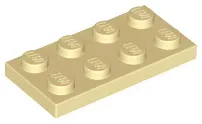 lego-3020-piaskowy-4114309-plytka-2x4-1-szt-nowy