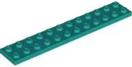 lego-2445-c-turkusowy-6453950-plytka-2x12-1-szt-nowy