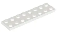 lego-3034-bialy-plytka-2x8-303401-1-sz-5szt
