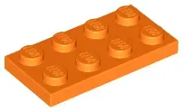 lego-3020-pomaranczowy-4158355-plytka-2x4-1-szt-nowy