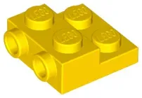 lego-99206-zolty-plytka-zmodyfikowana-2x2x2-3-z-2-kolkami-z-boku-62-10szt