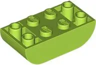 lego-5174-limonkowy-skos-zakrzywiony-4x2-1-szt-nowy