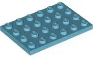 lego-3032-u-blekitny-4619515-plytka-4x6-1-szt-nowy