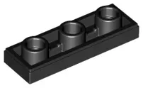 lego-35459-czarny-gladka-plytka-zmodyfikowana-1x3-odwrocona-z-otwor-10szt