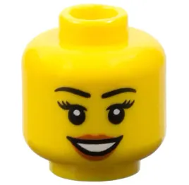 lego-3626pb0633-zolty-minifigurka-glowa-1-szt-nowy