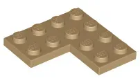 lego-2639-c-piaskowy-6151537-plytka-4x4-1-szt-nowy