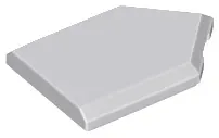 lego-22385-lekki-szary-gladka-plytka-zmodyfikowana-2x3-pieciokatna-20szt