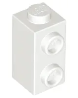 lego-32952-bialy-klocek-zmodyfikowany-1x1x1-2-3-z-kolkami-po-bokach-20szt