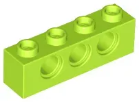 lego-3701-limonkowy-6132373-technic-klocek-1x4-1-szt-nowy