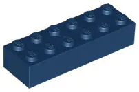 lego-2456-c-niebieski-6100239-klocek-2x6-1-szt-nowy