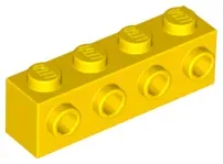 lego-30414-zolty-4164073-klocek-zmodyfikowany-1x4-1-szt-nowy