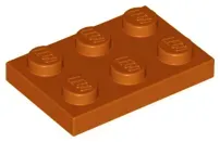 lego-3021-c-pomaranczowy-6359717-plytka-2x3-1-szt-nowy