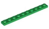 lego-4477-zielony-plytka-1x10-6467868-1-sz-5szt