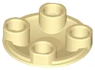lego-2654-piaskowy-4278422-plytka-okragla-2x2-1-szt-nowy