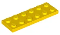 lego-3795-zolty-379524-plytka-2x6-1-szt-nowy