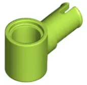 lego-15100-limonkowy-technic-sworzen-z-krawedziami-ciernymi-i-otwor-20szt