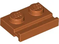 lego-32028-ciemno-pomaranczowy-plytka-zmodyfikowana-1x2-z-szyna-drzw-5szt