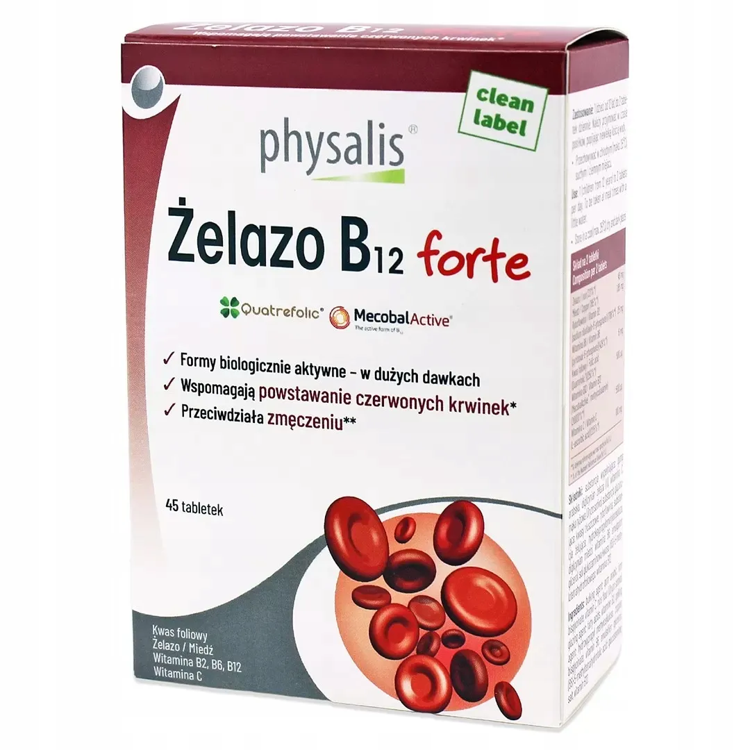 zelazo-witamina-b12-forte-45-tabletek-physalis