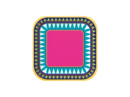 talerzyki-papierowe-boho-fiesta-18cm-10szt