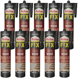 10x-klej-montazowy-pattex-fix-drewno-385g
