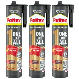 3x-klej-montazowy-pattex-one4all-blyskawiczna-przyczepnosc-440g