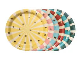 talerzyki-papierowe-cyrk-kolorowe-18-cm-6-szt