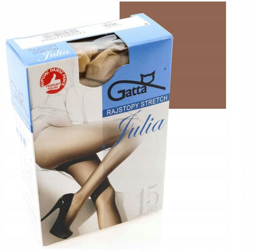 Gatta - Collant "Estella" 15 Den, Nero - Foto 5