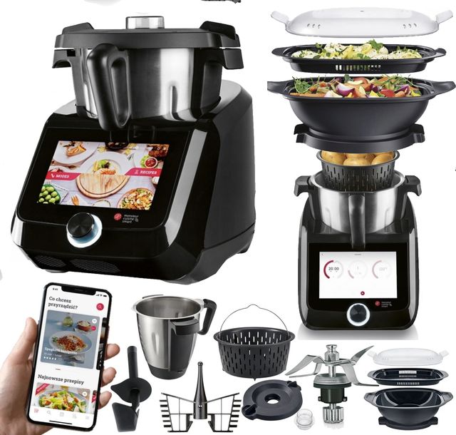 NOWY LIDLOMIX 2025 MONSIEUR CUISINE SMART ROBOT KUCHENNY 1200 W WiFi RATY 0