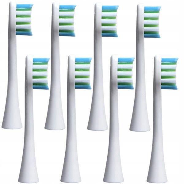 ﻿8x Końcówka do Oclean X PRO Z1 F1 ONE AIR 2 biała