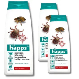 szampon-dla-psow-zwalczajacy-pchly-i-kleszcze-happs-250-ml-x-3-sztuki