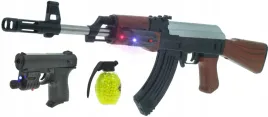 karabin-kalasznikow-ak47-pistolet-p99-kulki
