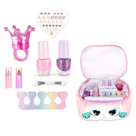 zestaw-pieknosci-pluszowa-kosmetyczka-kotek-lakiery-pomadki