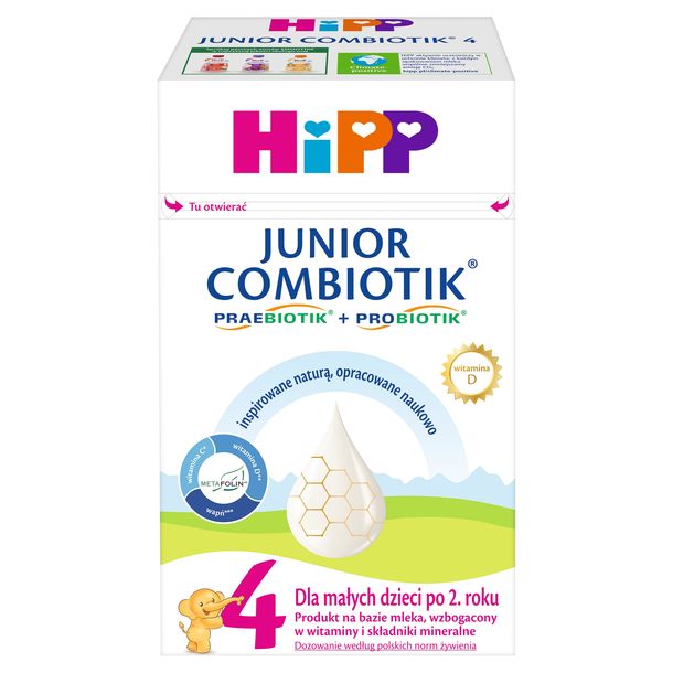 Mleko modyfikowane Hipp Junior Combiotik 4