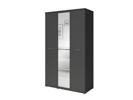 szafa-otwierana-trzydrzwiowa-z-lustrem-120cm-x200cm-antracyt-polki-wieszak
