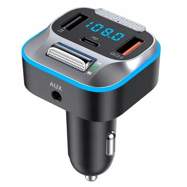 transmiter-ladowarka-samochodowa-bluetooth-fm-aux-jack-samochodowy-usb-c-marka-nobitech