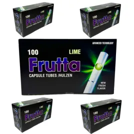 5-x-frutta-100-szt-lime-owocowe-gilzy-papierosowe-klik-limonka-tutki-8-mm