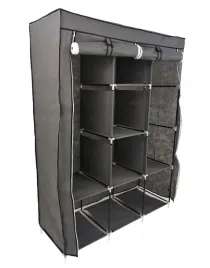 solidna-szafa-tekstylna-garderoba-na-ubrania-170cm-szara