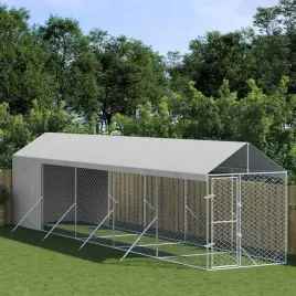 vidaxl-kojec-dla-psa-z-dachem-srebrny-2x10x25m-stal-galwanizowana