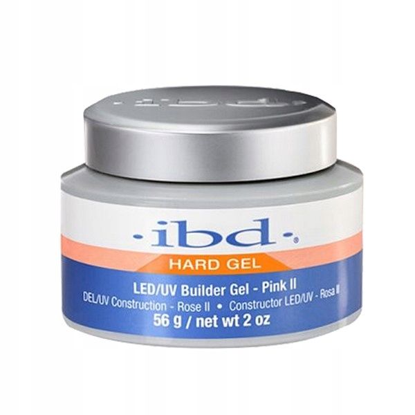 ﻿IBD HARD GEL BUILDER GEL Żel budujący LED/UV - PINK II 56g
