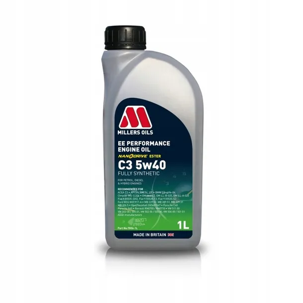 millers-oils-ee-performance-c3-5w40-6l-plukanka-engine-flush-klasa-lepkosci-sae-5w-40