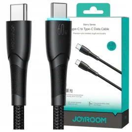 joyroom-kabel-przewod-dlugi-wytrzymaly-mocny-usb-c-usb-c-60w-1m-czarny