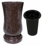 wazon-nagrobny-brazowy-28-cm