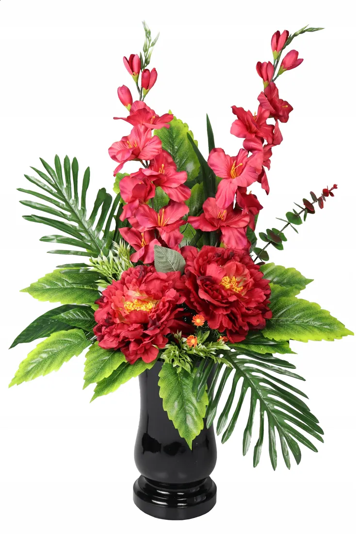 peonia-czerwona-bukiet