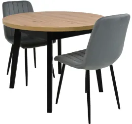 maly-zestaw-stol-okragly-rozkladany-do-130cm-i-2-krzesla-tapicerowane-szare