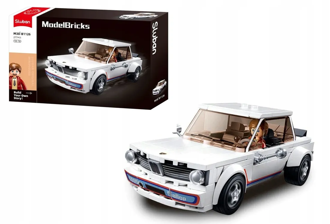 klocki-sluban-model-bricks-mb-retro-samochod-277-el