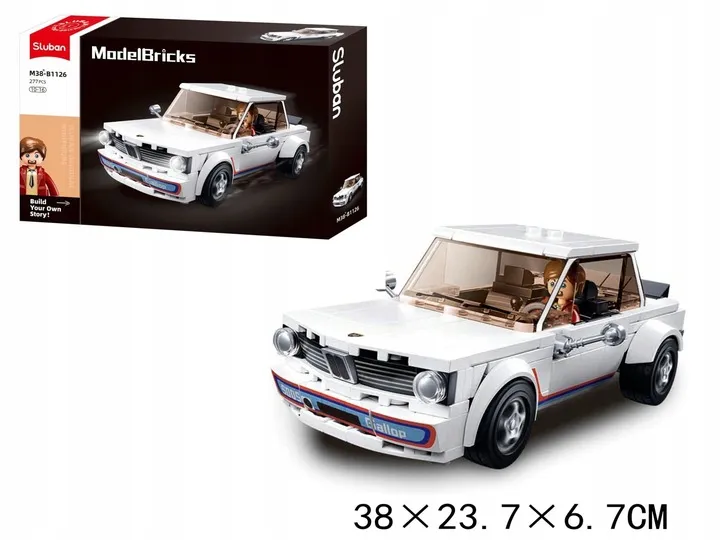 klocki-sluban-model-bricks-mb-retro-samochod-277-el