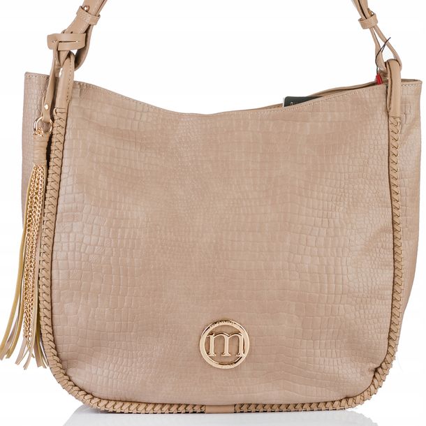 ﻿Torebka MONNARI Shopper Torba Pojemna shopper na ramię Worek Premium